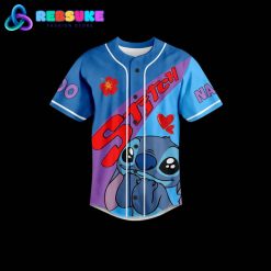 Stitch Is My Spirit Animal Custom Name Baseball Jersey