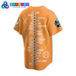 Tennessee Volunteers 2024 Champions Orange Baseball Jersey