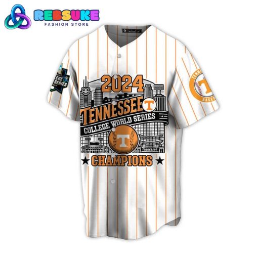 Tennessee Volunteers 2024 Champions White Baseball Jersey