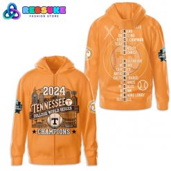 Tennessee Volunteers 2024 College World Series Champions Orange Hoodie