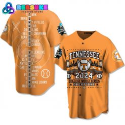 Tennessee Volunteers College World Series Champions Orange Baseball Jersey