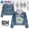 Ghost Band Mary On A Cross Hoodie Denim Jacket