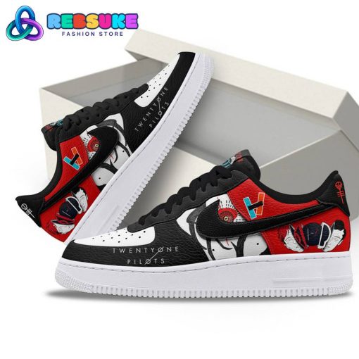 Twenty One Pilots Band Special Nike Air Force 1