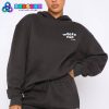 White Fox Give It Away Oversized Charcoal Hoodie