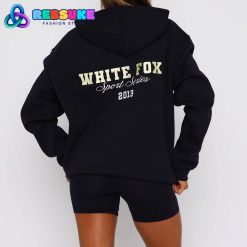 White Fox A Power Move Oversized Hoodie Navy