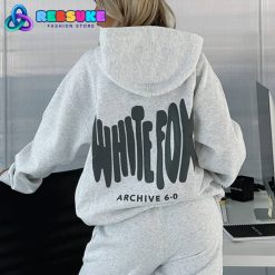 White Fox Archive 60 Oversized Hoodie Haze