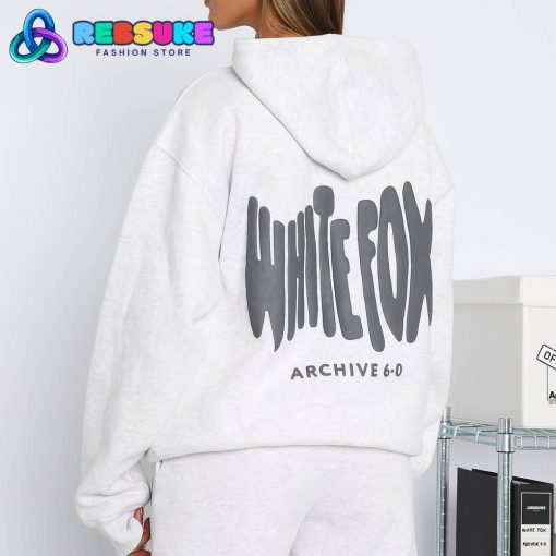 White Fox Archive 6.0 Oversized Hoodie Haze