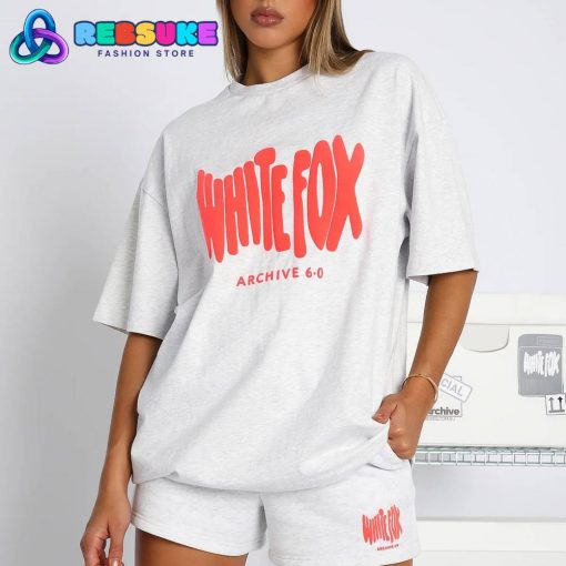 White Fox Archive 6.0 Oversized Tee Cloudburst