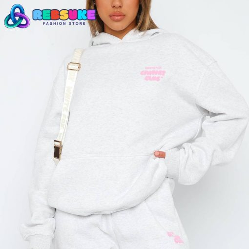 White Fox Comfort Club Oversized Hoodie Mist