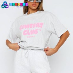 White Fox Comfort Club Oversized Tee Mist