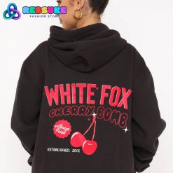 White Fox Dont Waste Time Hoodie Charcoal