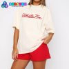 White Fox Bloom For You Oversized Tee White