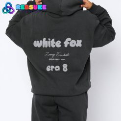 White Fox Era 8 Oversized Hoodie Fossil