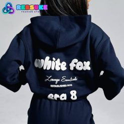 White Fox Era 8 Oversized Hoodie Nautical