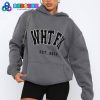 White Fox To The Moon Oversized Lunar Hoodie