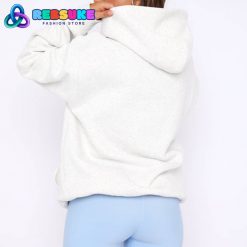 White Fox Give It Away Oversized Hoodie Grey Marle