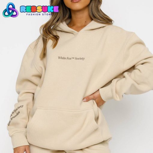 White Fox Heartbreak Hotel Hoodie Sand