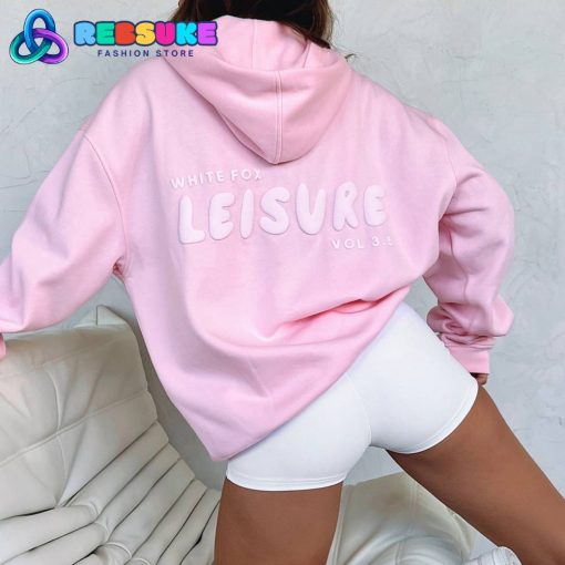 White Fox Leisure Series Oversized Hoodie Posy