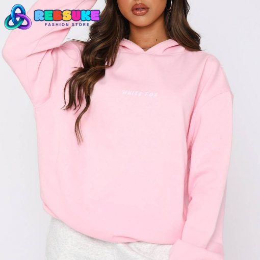 White Fox Leisure Series Oversized Hoodie Posy