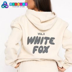 White Fox Offstage Hoodie Pebble