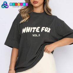 White Fox Offstage Oversized Tee Shadow