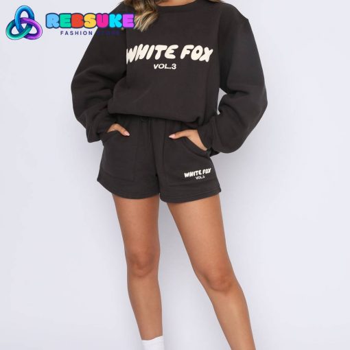 White Fox Offstage Shadow Sweater