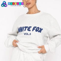 White Fox Offstage Sweater Mineral Grey