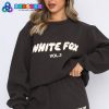 White Fox Sweet Treat Oversized Sweater Grey Marle