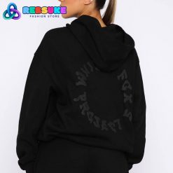 White Fox Project 5 Oversized Hoodie Ink