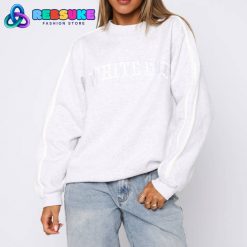 White Fox Rest And Recovery Oversized Sweater Grey Marle