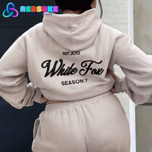 White Fox Season 7 Oversized Hoodie Overcast