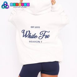 White Fox Season 7 Oversized Hoodie Snow