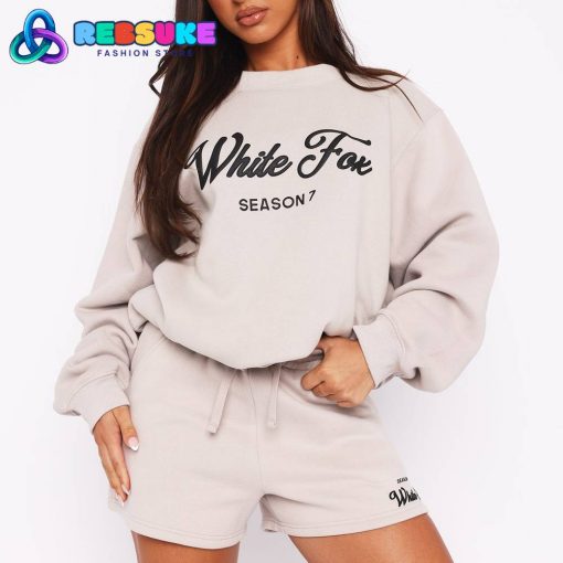 White Fox Season 7 Oversized Sweater Overcast