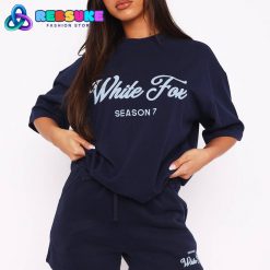 White Fox Season 7 Oversized Tee Deep Sea