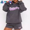 White Fox As You Please Oversized Hoodie Grey Marle