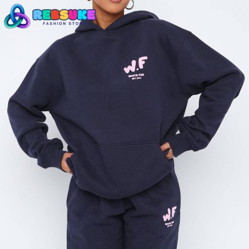 White Fox The New Standard Oversized Hoodie Navy