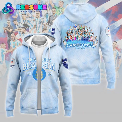 Argentina Champions Copa America 2024 Hoodie