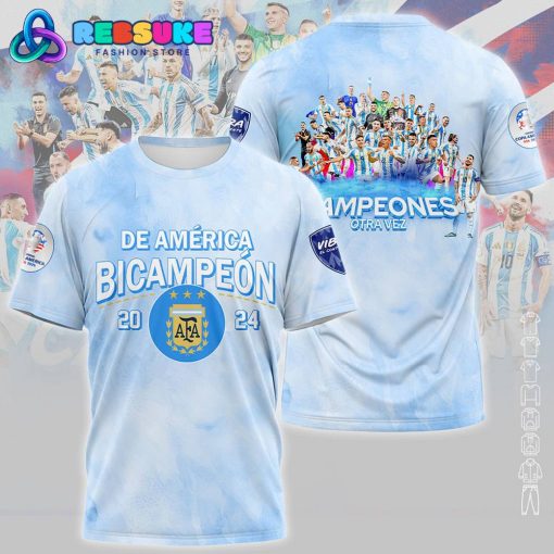 Argentina Champions Copa America 2024 Shirt