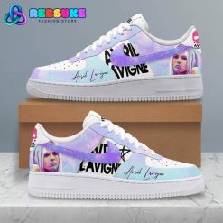 Avril Lavigne Singer Colorful Special Nike Air Force 1