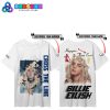 Billie Eilish Cross The Line Custom Name Brown Shirt