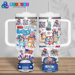Bluey Happy 4th Of July 2024 Special Stanley Tumbler