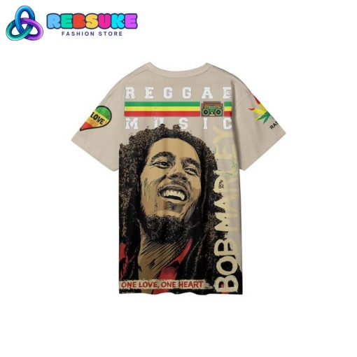 Bob Marley Reggae Music One Love Natural Shirt