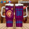 Port Adelaide AFL Custom Name 40 oz Stanley Tumbler