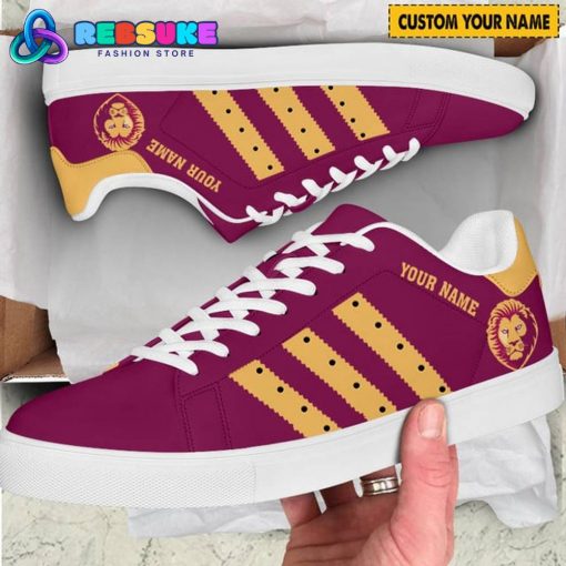 Brisbane Lions AFL Custom Name Stan Smith Shoes