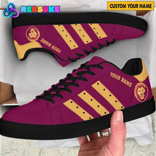 Brisbane Lions AFL Custom Name Stan Smith Shoes