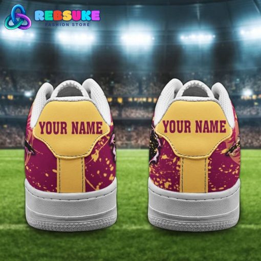 Brisbane Lions AFL Personalized Nike Air Force 1