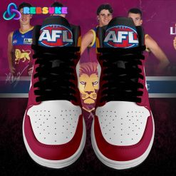 Brisbane Lions AFL Team 2024 Customized Nike Air Jordan 1