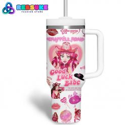 Chappell Roan Pink Pony Club White Stanley Tumbler