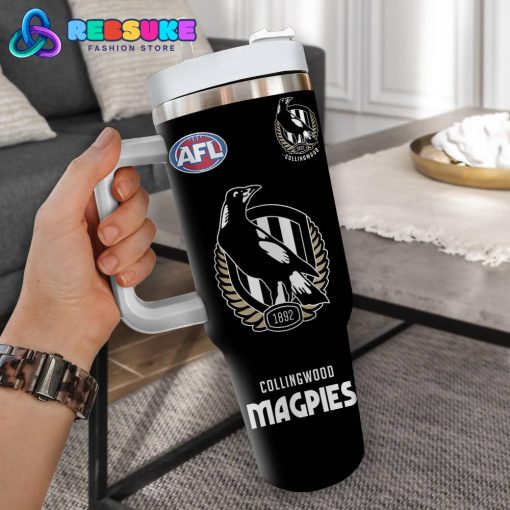 Collingwood Magpies AFL Custom Name 40 oz Stanley Tumbler