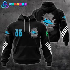 Cronulla-Sutherland Sharks NRL Customized Combo Hoodie, Pants